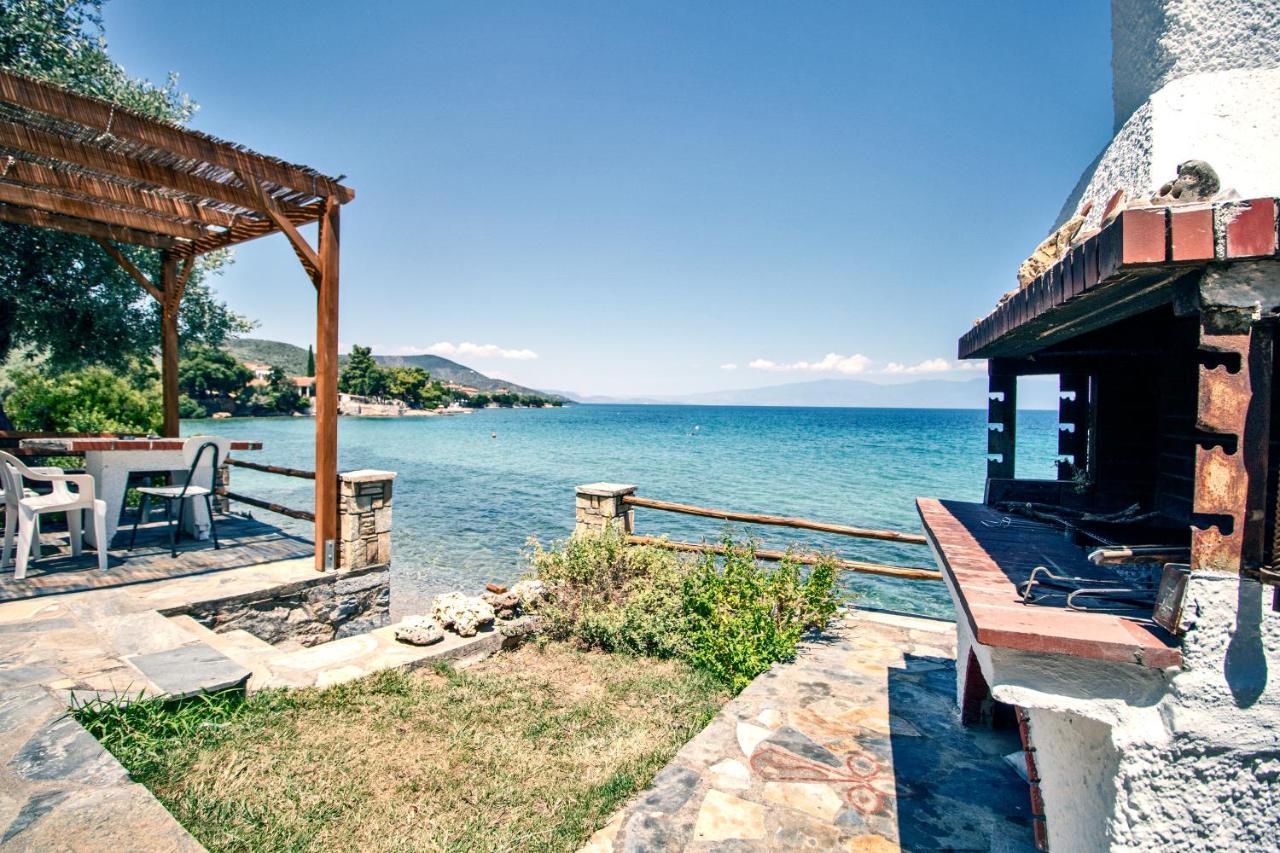 Villas Nies Seaside Appartments Sourpi Ngoại thất bức ảnh