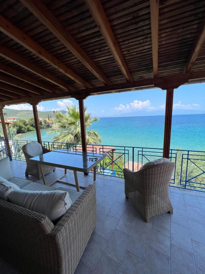 Villas Nies Seaside Appartments Sourpi Ngoại thất bức ảnh