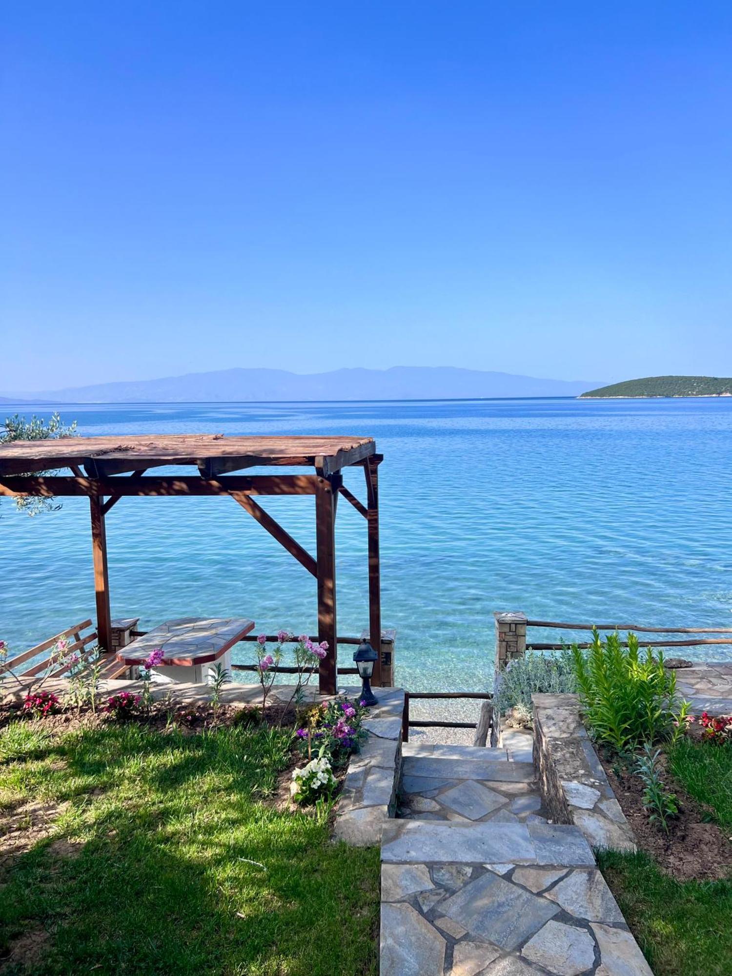 Villas Nies Seaside Appartments Sourpi Ngoại thất bức ảnh